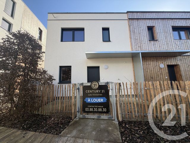 Appartement Duplex à louer - 4 pièces - 80.01 m2 - OSTWALD - 67 - ALSACE - Century 21 Les Victoires
